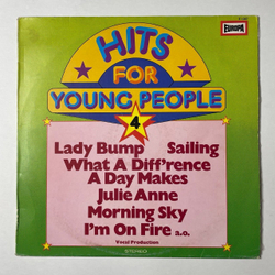 Винтажная виниловая пластинка LP The Hiltonaires Hits For Young People 4 (Germany 1975)