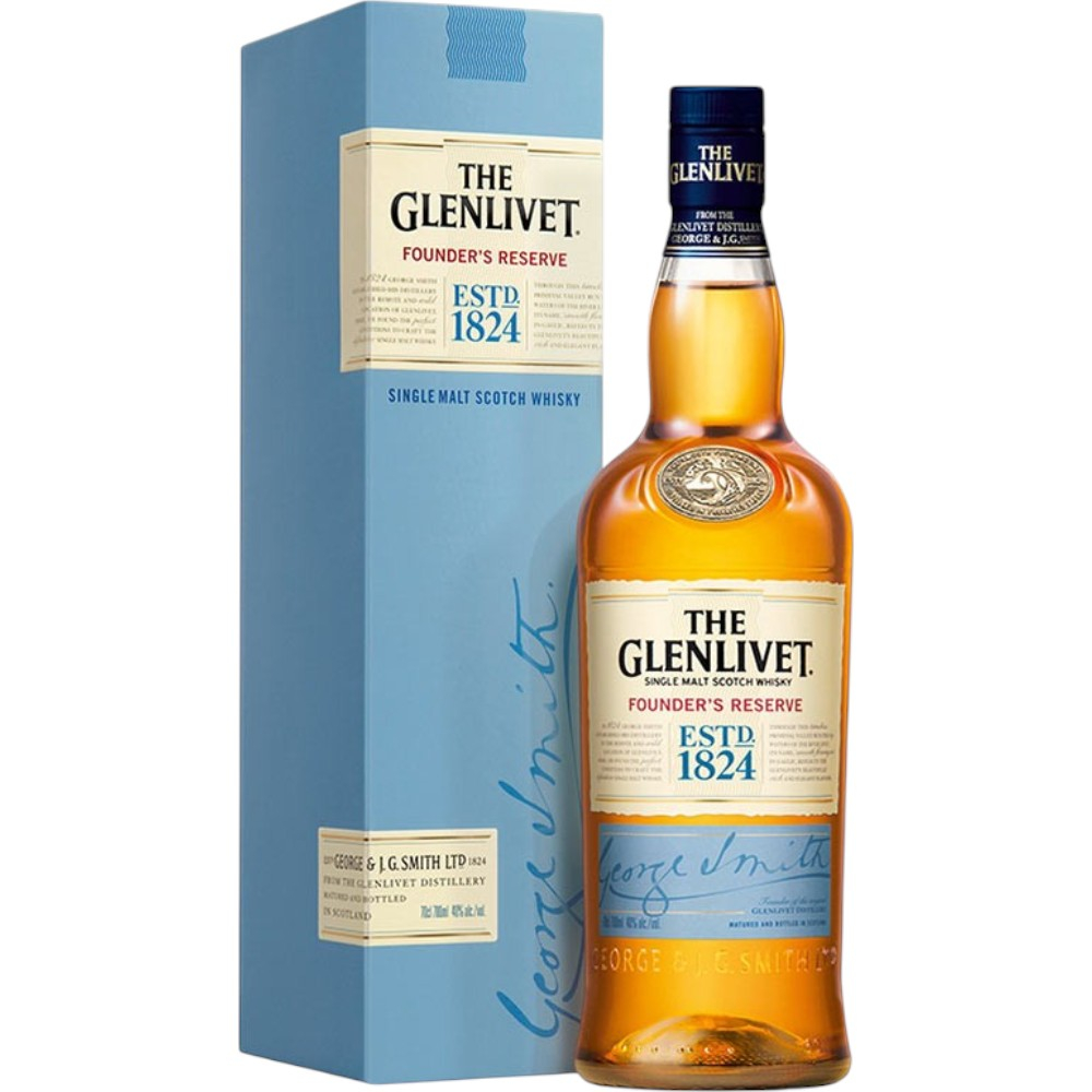 Виски The Glenlivet Founder’s Reserve 0,7 л. В подарочной коробке