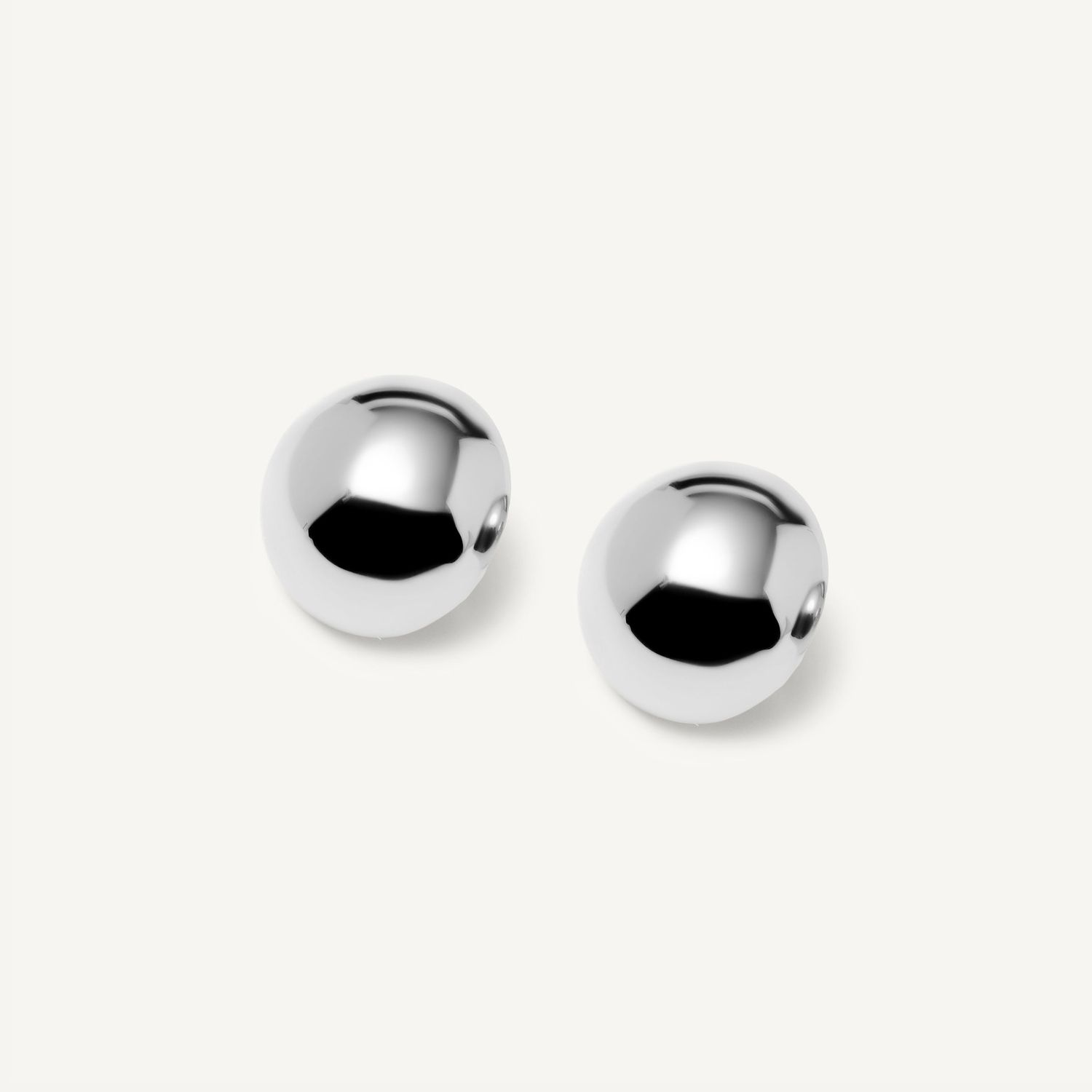 Клипсы Plain Dot Earrings