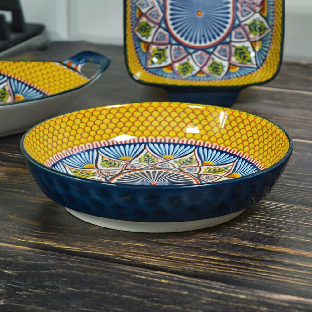 Тарелка глубокая "Arabesque" 21см, керамика