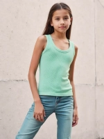 Майка для девочки в рубчик