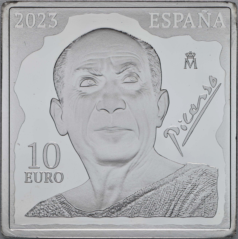 ИСПАНИЯ, 2023, 10 ЕВРО [СЕРЕБРО]