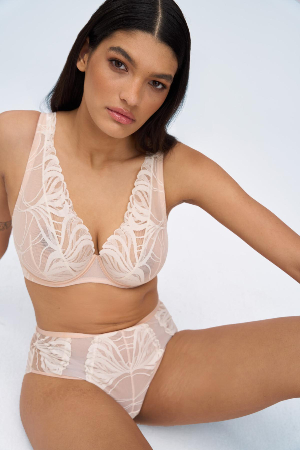 Бюстгальтер-бралетт Creme Brulee (Размер: 65E) (Цвет: кофейный)