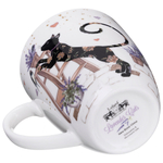 Кружка 430мл "Лавандовые коты, 425-163