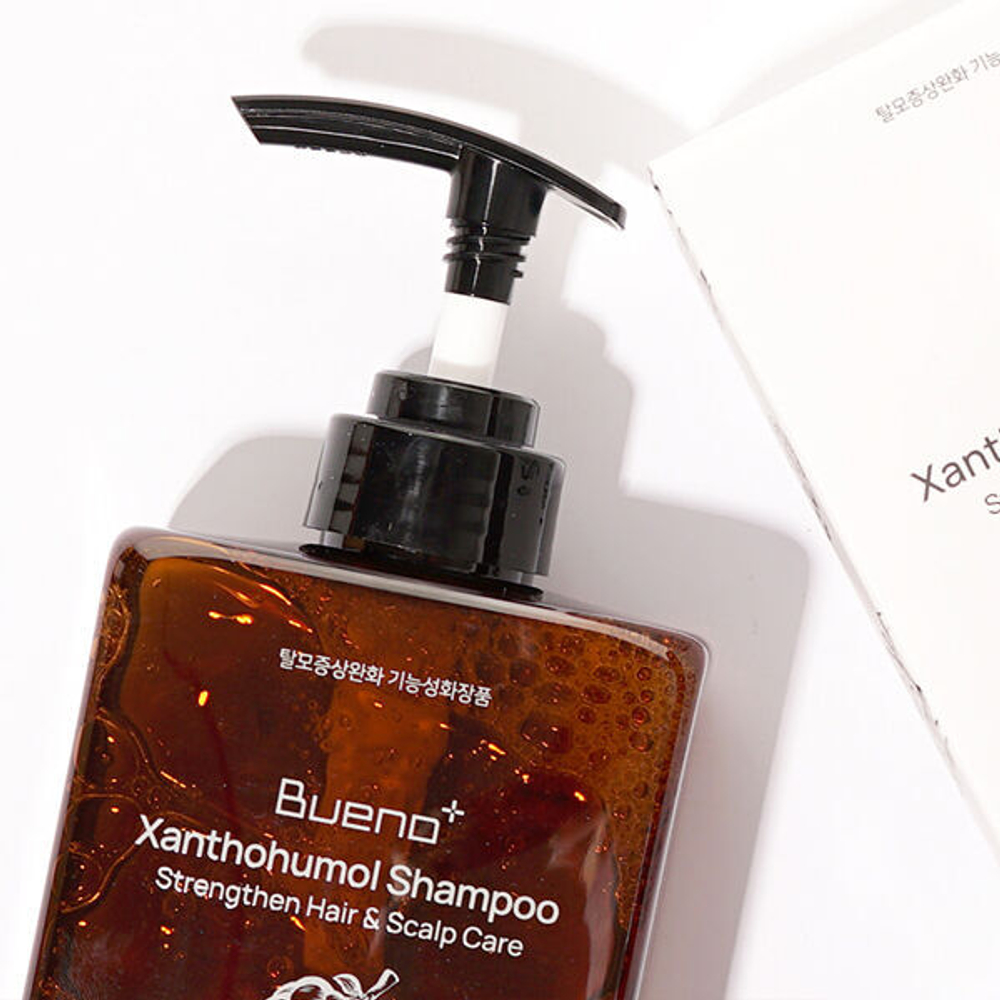 Шампунь от выпадения волос с хмелем Bueno Xanthohumol Shampoo, 500мл