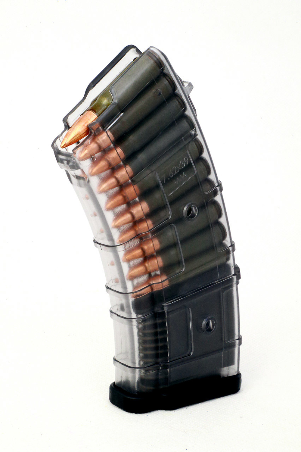 Магазин PUFGUN AK к.7,62х39 30-мест.прозрачный (АК,ВПО-136,209) 354160