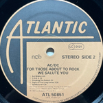 AC/DC ‎– For Those About To Rock (Скандинавия 1981г.)
