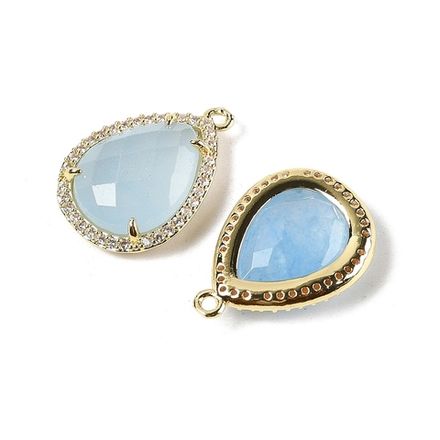 Подвеска Капля 20,5мм, кварц