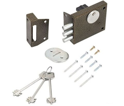 Замок Димитровград накладной ЗН4-1 бронза