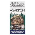 Host Defense, Mushrooms™, агарик, 60 капсул (500 мг в 1 капсуле)