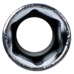 KING TONY (223507M) Головка торцевая глубокая шестигранная 1/4", 7 мм