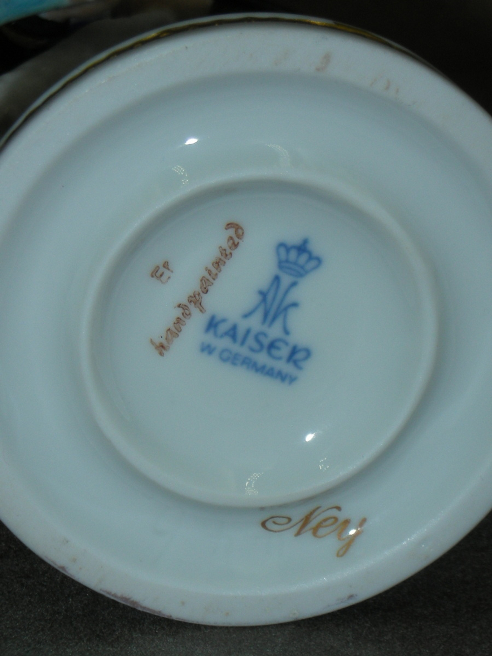 Статуэтка. Фарфор. Солдат. Маршал Наполеона. Полководец Мишель Ней. Kaiser. Германия