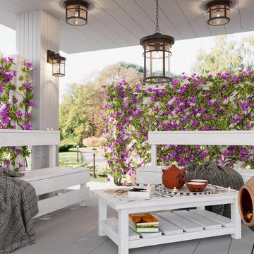 4044/1C NATURE ODL18 753 коричневый/патина Уличный потолочный светильник IP44 E27 60W 220V VIRTA