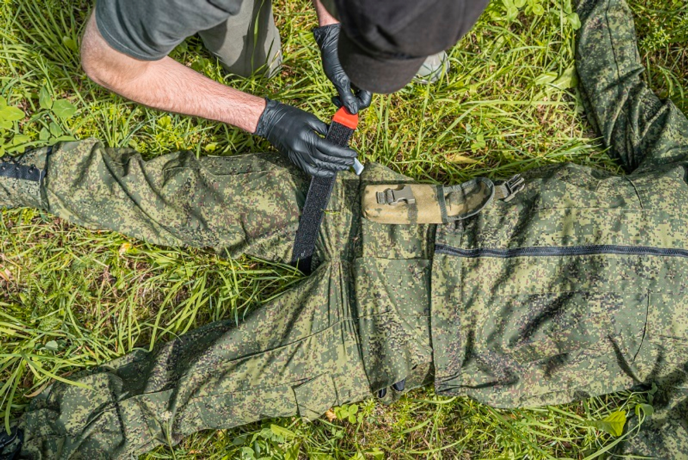 Жгут Турникет Медплант ЖК 02 Вид сложения 2