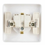 Розетка накладная 1-местная без заземления 16А внутренняя