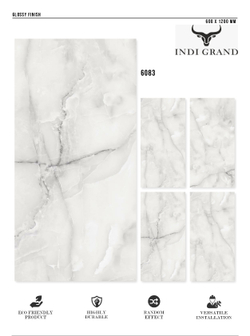 Керамогранит glossy №1 60х120, 6083