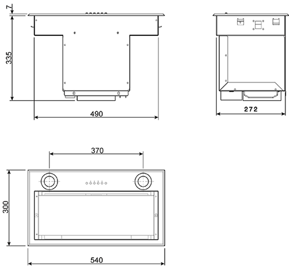 Вытяжка Smeg KSEG58PXE