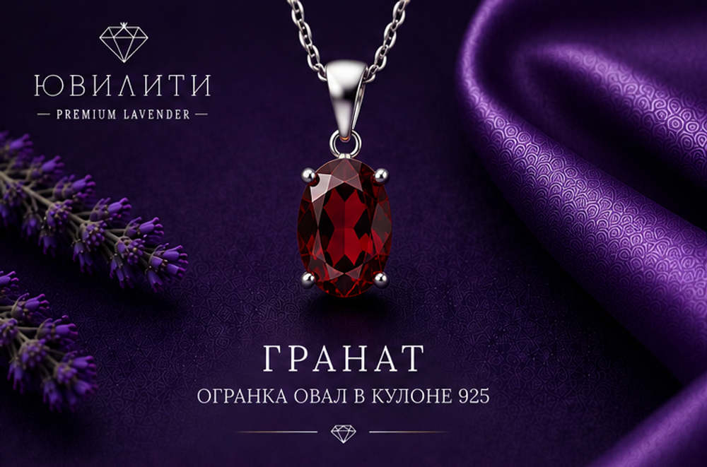 Гранат Овал