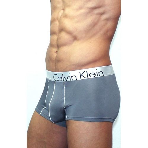 Мужские трусы боксеры светло-серые Calvin Klein Bold Modal