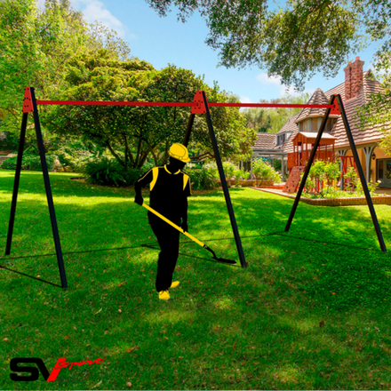 Монтаж уличных качелей Sv Sport Maxi х 2