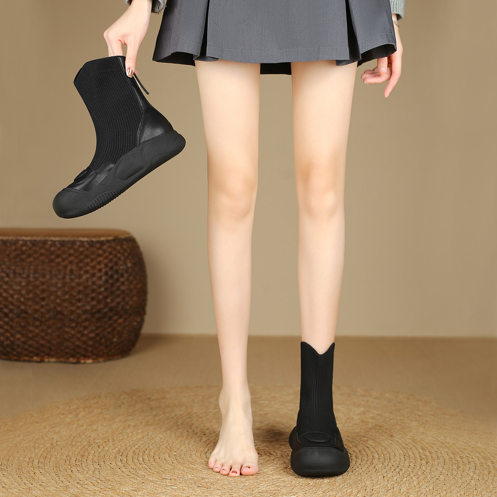 FOXER Stretch Boots Women"s Black