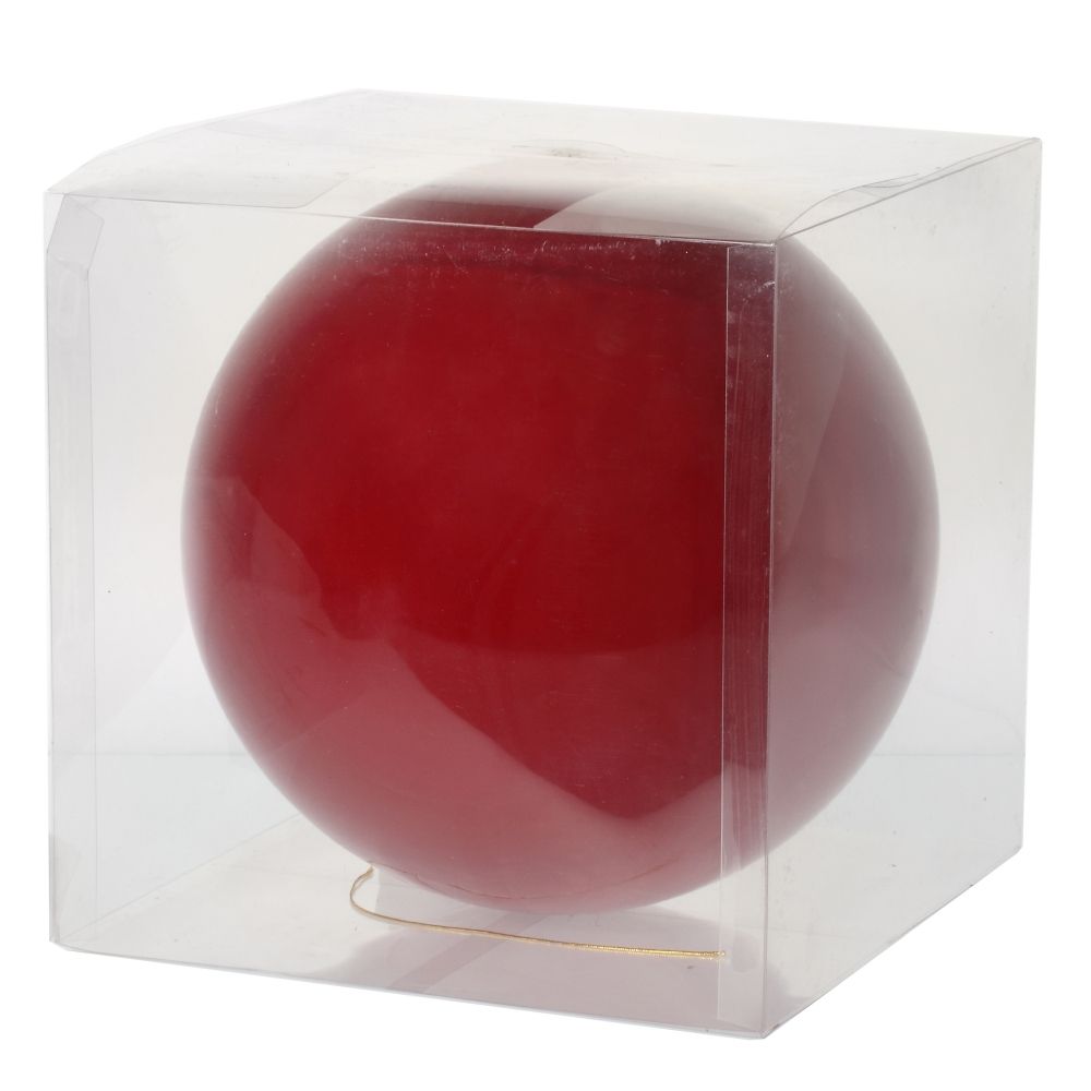 GAEM Украшение новогоднее Шар "Алое чудо", D 25 см, L25 W25 H25 см