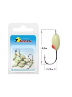 Мормышка фосфорная №06, крючок №12 (2 упакпо 10 шт) 0,08g