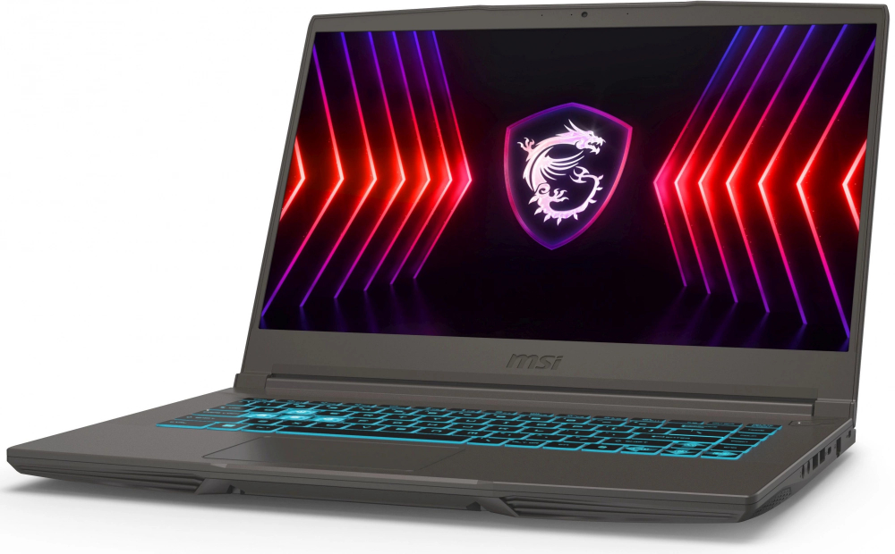 Ноутбук  MSI Thin 15 B12UCX-1415AU 15.6 ", Core i5, 16 Гб RAM, 512 Гб SSD, GeForce RTX 2050, Серый