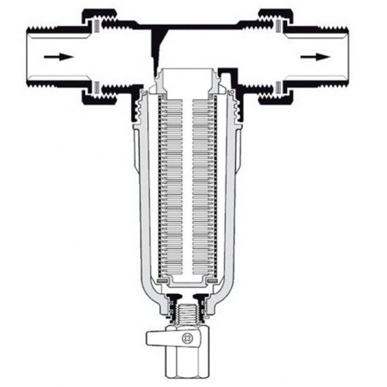Самопромывной фильтр для холодной воды Honeywell 1/2"