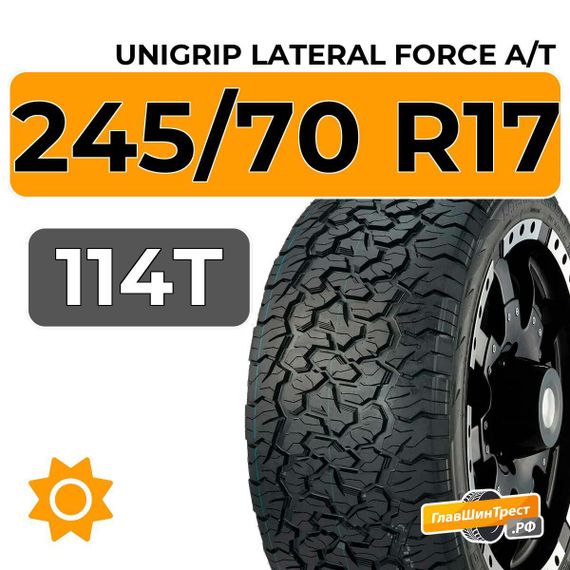 Unigrip Lateral Force A/T 245/70 R17 114T XL