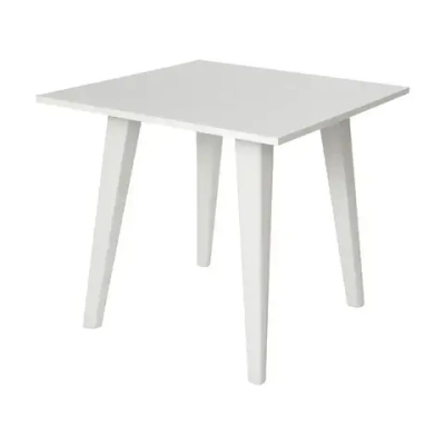 Стол SCANDI квадратный OLA DOM белый мрамор 800х725мм