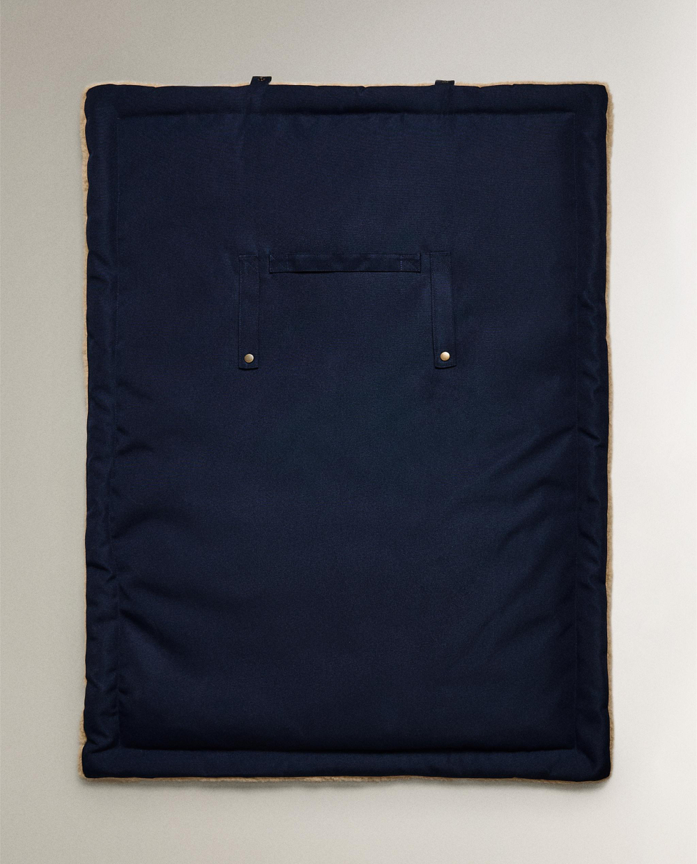 Zara Home плед из полиэстера, синий, 70x100 см