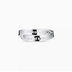 Кольцо из серебра 925 , в виде переплетающихся колец Tiffany, Тиффани. Эксклюзив 💝