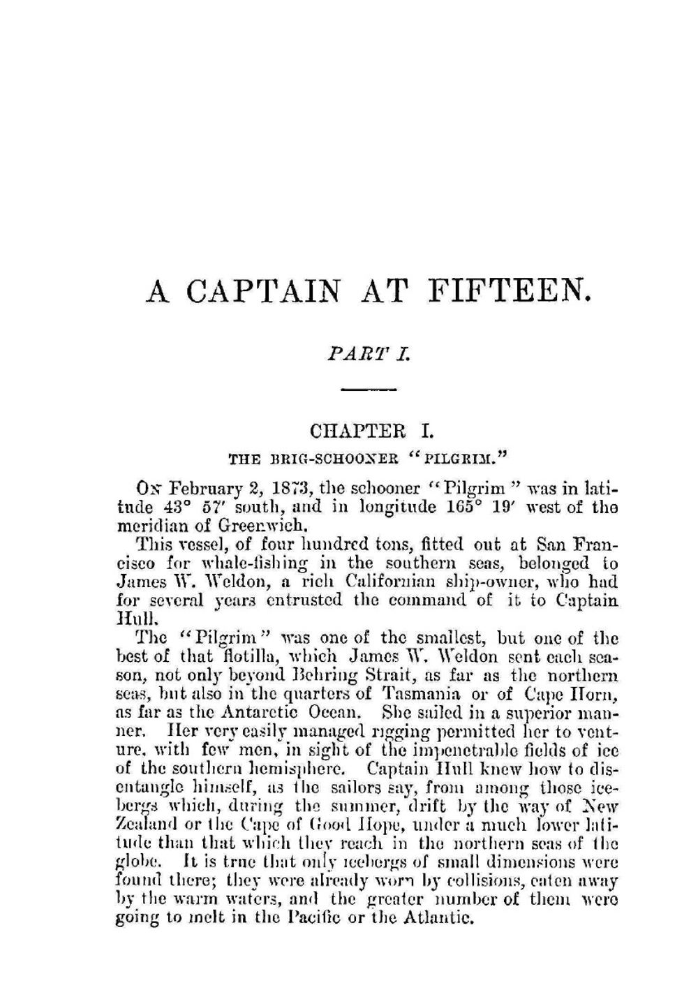 Dick Sand. Or, A captain at fifteen | Jules Verne