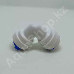 Фитинг QT-09C угловой 1/4"(f) x 3/8"(f)