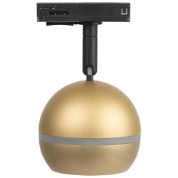 Трековый светильник однофазный ЭРА TR47-GX53 MG под лампу GX53 матовое золото