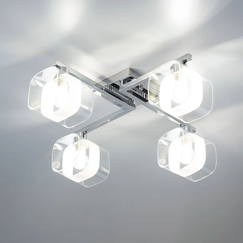 Citilux Вирта CL139141 Люстра потолочная Хром