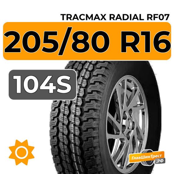 Tracmax Radial RF07 205/80 R16 104S XL