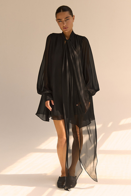 Платье с длинным рукавом BAHAMAS Чёрный