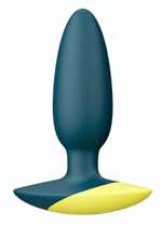 Анальная вибровтулка Romp Bass - 10,3 см. (Цвет: темно-бирюзовый)