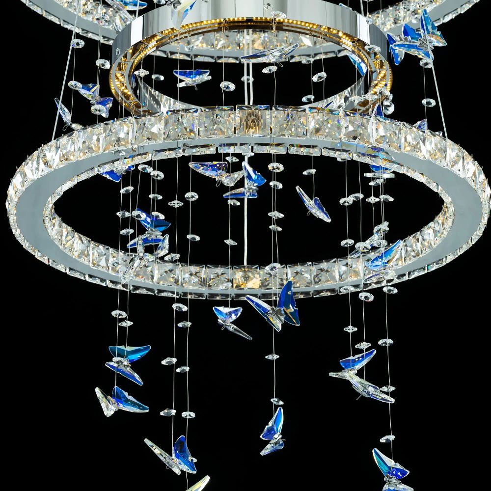 Citilux ETERA CL322090 LED Люстра хрустальная с пультом