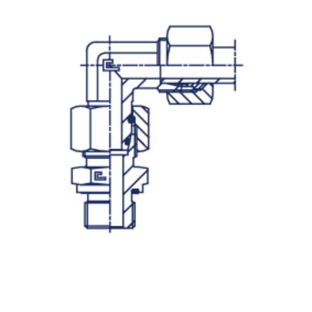 Штуцер FNE90 DL22 BSP3/4" (корпус)