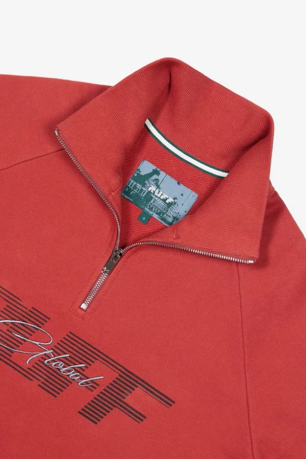 Толстовка на молнии 2 терракотовая - фото 4