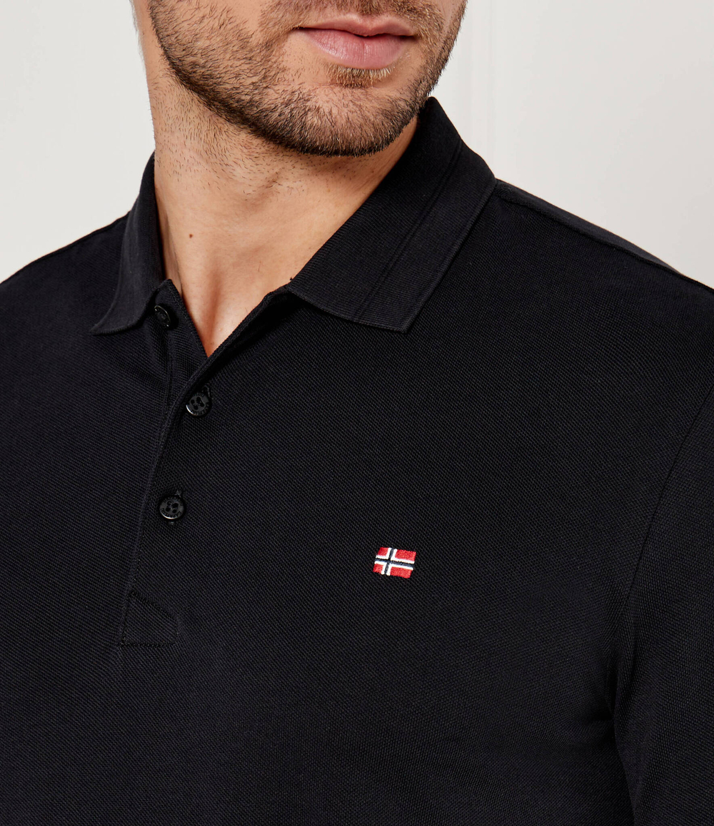 Поло EALIS Napapijri - коричневый(NP0A4I8Q)