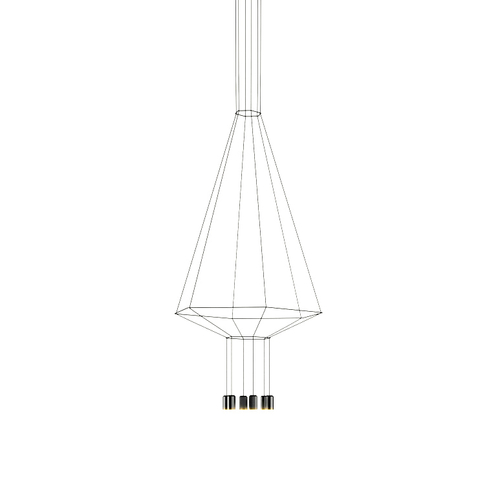 Подвесной дизайнерский светильник  Wireflow 0305 by Vibia