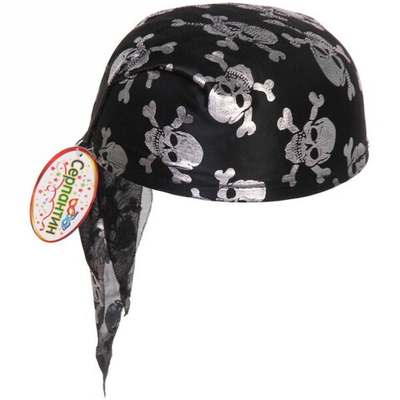 Шляпа-бандана карнавальная «Пират», микс