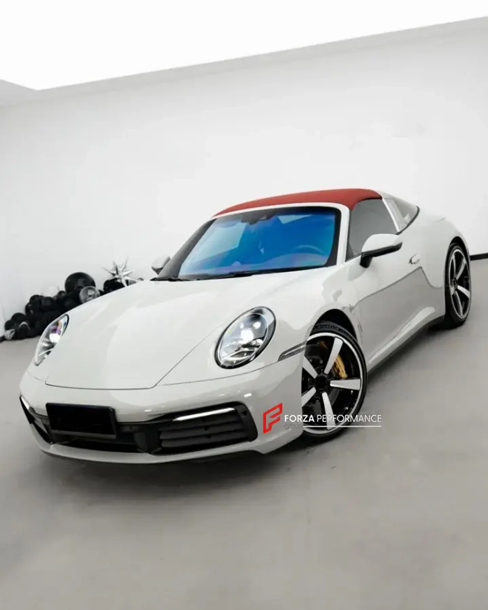 Карбон керамическая тормозная система для PORSCHE 911 992.1 TARGA 4 2020 - 2024 Порше Тормоза Суппорт Тормозные диски Колодки