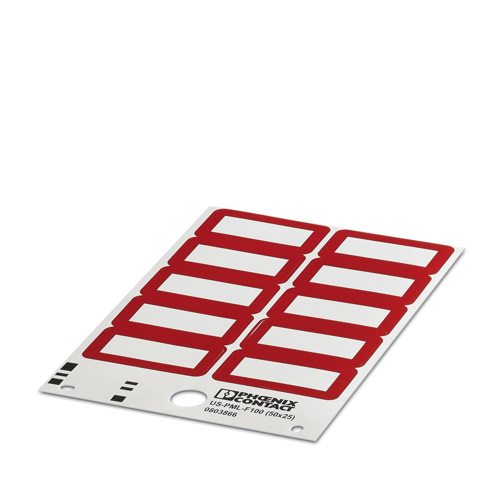 0803866 - US-PML-F100 (50X25) - Этикетка