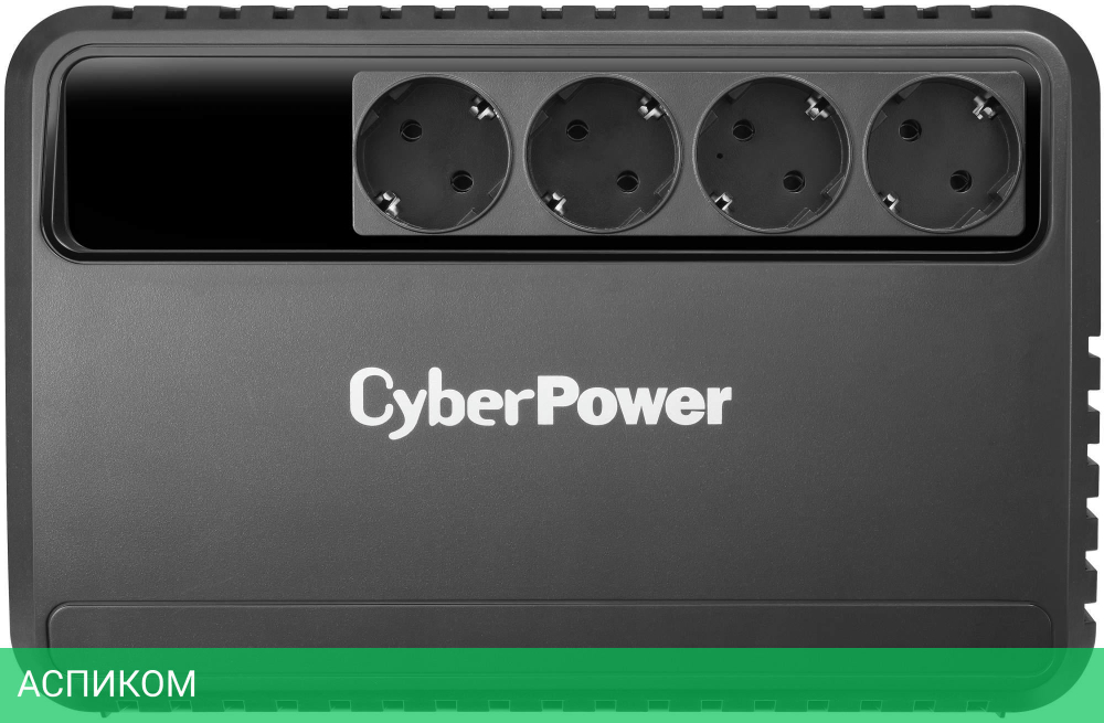 Источник бесперебойного питания CyberPower BU850E черный