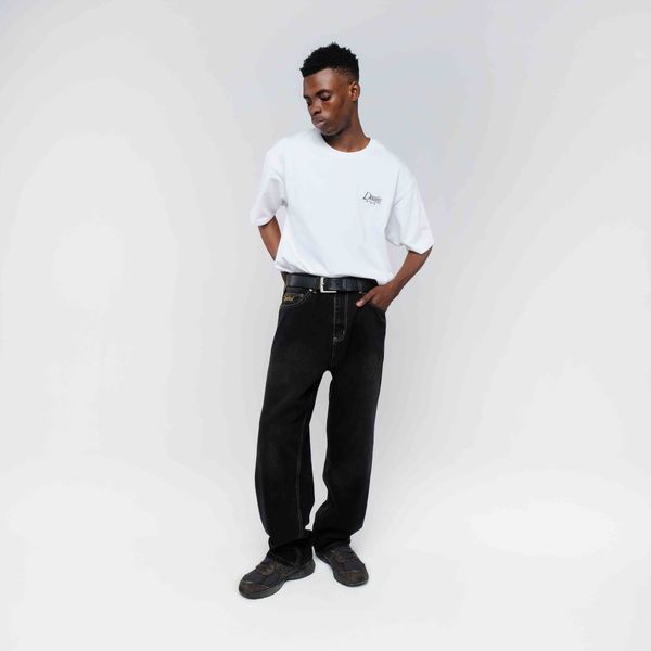 Джинсы Trademark черные - фото 6